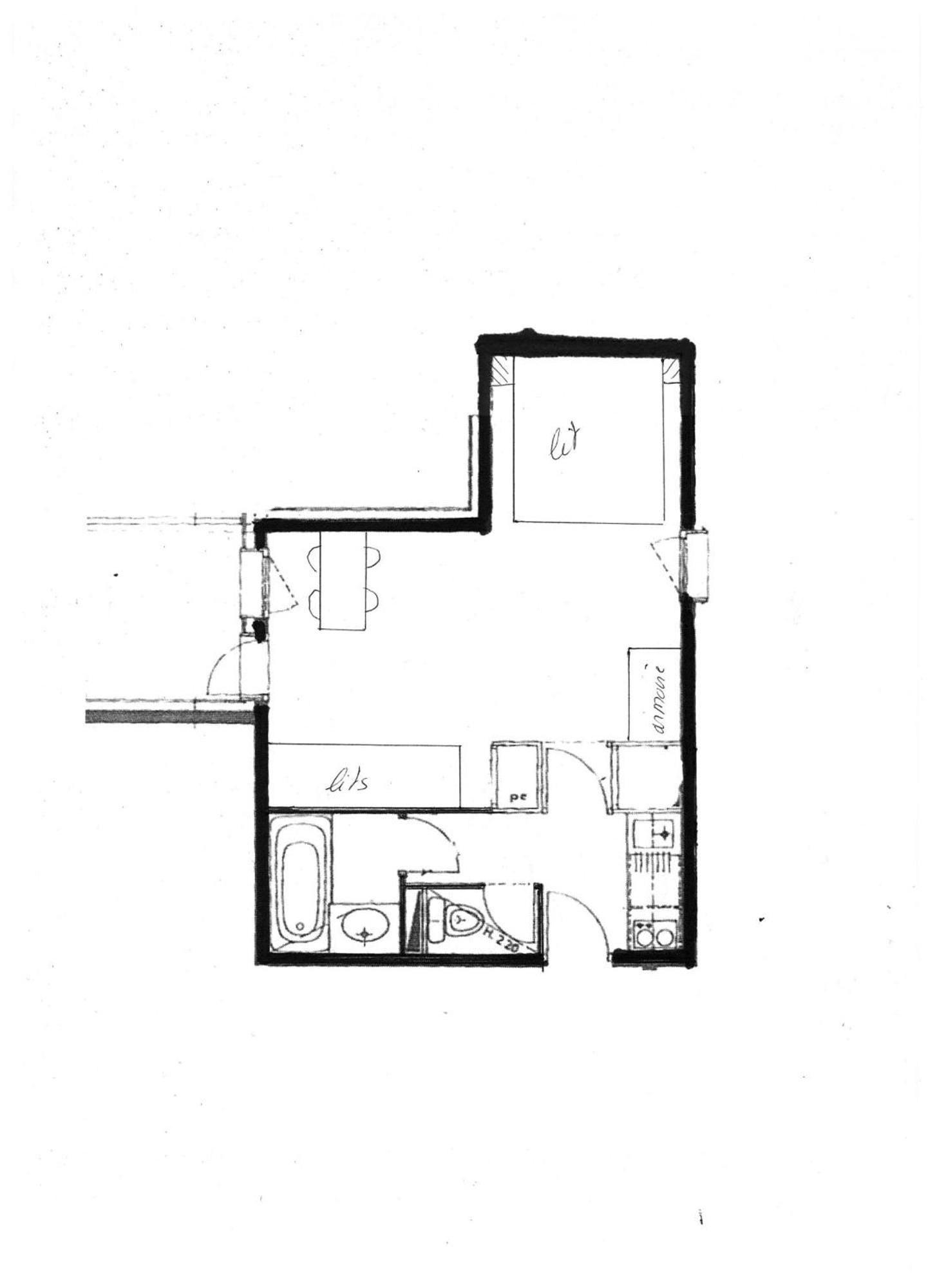 Residence Le Faegot A Valmorel- Studio 4 Personnes ภายนอก รูปภาพ